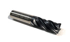 Razor Tool 3/8” Dia 4 Flute Carbide End Mill 1” Length of Cut, Corner Radius .015”